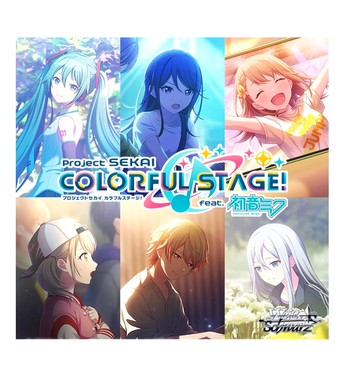 Weiss Schwarz - 2 Packs Project Sekai Colorful Stage! Ft. Hatsune Miku Vol. 2