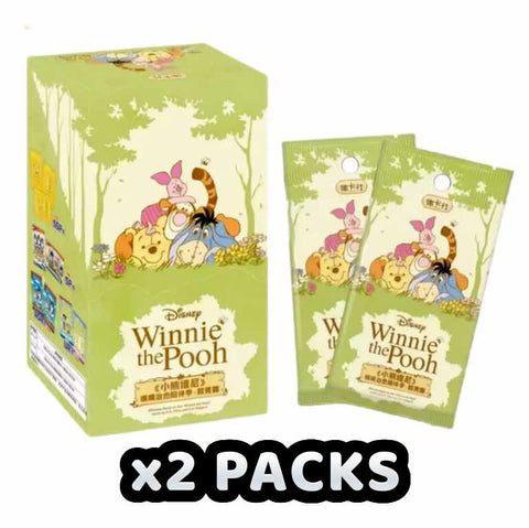 Card Fun Trading Cards - 2 Packs of Disney Winnie The Pooh, Springtime Outing