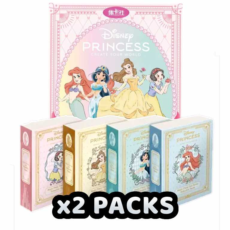 Card Fun Trading Cards - 2 Packs of Disney Princesses: Magical