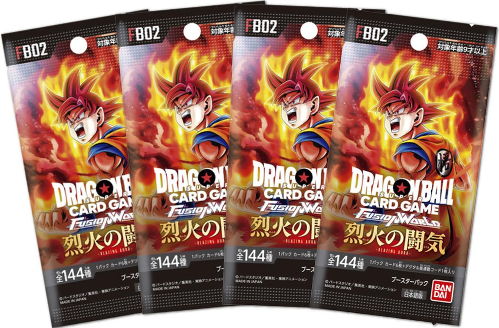 dragon ball super card game fusion world blazing aura Dragon Ball Super