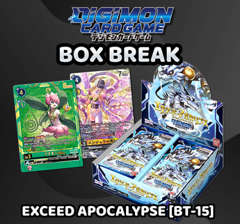 Digimon Trading Card Game - Exceed Apocalypse [BT-15] Box Break (24 Packs) #3