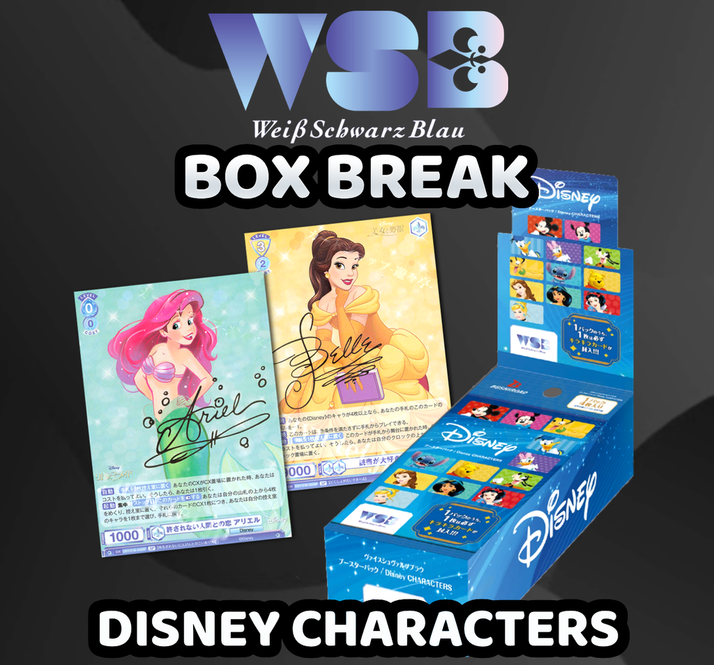 Weiss Schwarz Blau - Blau Disney Characters Box Break (10 Packs