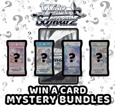Weiss Schwarz - 4 Pack Win a Card Mystery Bundles