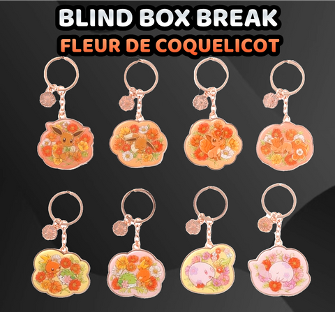 Pokemon Blind Box - Key Chain Collection Fleur de Coquelicot