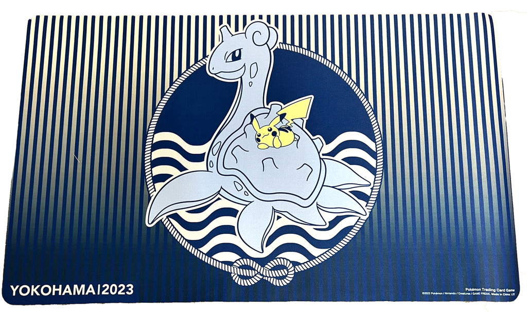 Pokemon Trading Card Game - Yokohama 2023 World Championships Playmat Pokemon BariBari Japan Pokemon Trading Card Game - Yokohama 2023 World Championships Playmat Pokemon BariBari Japan