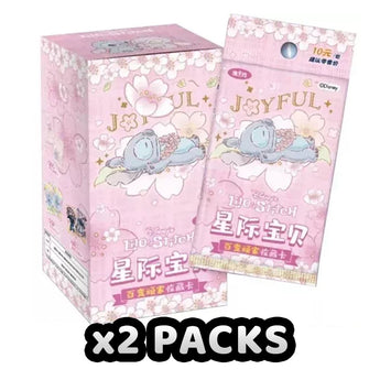 Card Fun Trading Cards - 2 Packs of Disney Lilo & Stitch Joyful