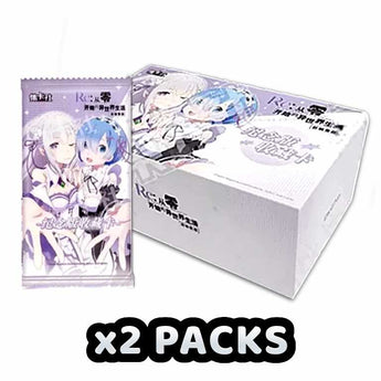 Card Fun Trading Cards - 2 Packs of Re:Zero