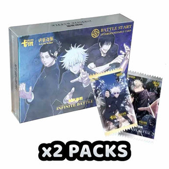 Chinese Collectible Cards - 2 Packs of Jujutsu Kaisen: Infinite Battle