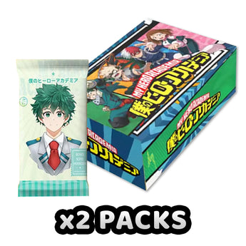 Chinese Collectible Cards - 2 Packs of My Hero Academia Collectible Cards