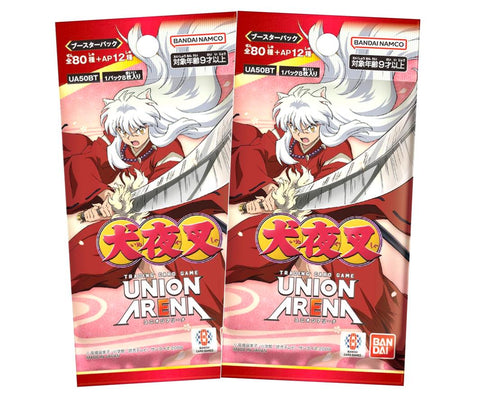 Bandai Union Arena - 2 Packs of Inuyasha [UA50BT]