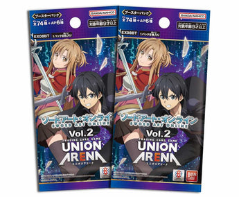 Bandai Union Arena - 2 Packs of Sword Art Online Vol. 2 [EX08BT]