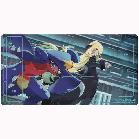 Cynthia & Garchomp Playmat 