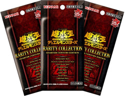Yu Gi Oh - 3 Packs of Rarity Collection Quarter Century Edition