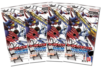 Digimon Card Game - 4 Packs of Secret Crisis [BT-17]