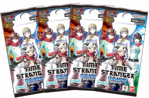 Digimon Card Game - 4 Packs of Time Stranger [BT-24]