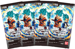 Dragon Ball Super - 4 Packs of Fusion World CROSS FORCE [FB10]
