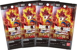 Dragon Ball Super - 4 Packs of Fusion World BLAZING AURA [FB02]