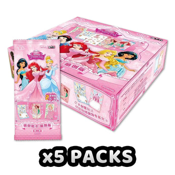 Card Fun Trading Cards - 5 Packs of Disney Princess: Fairy Tale Dream