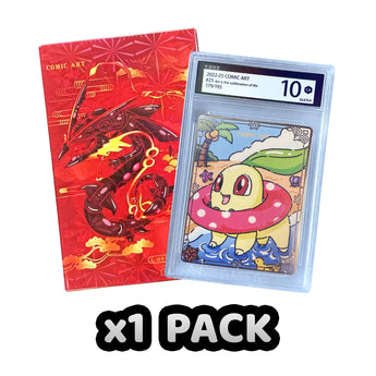 Chinese Collectable Cards - 1 Pack of Pokemon Comic Art Vol. 2