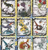 Chinese Collectable Cards - 3 Packs of Pokemon Polaroids MOSHOU