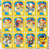 Chinese Collectable Cards - 1 Pack of Pokemon Daway Diamond Metal Card