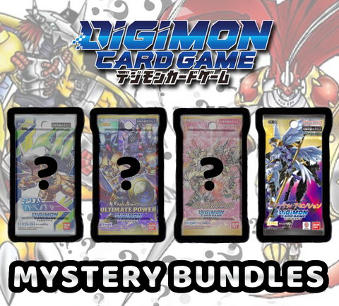 Digimon Card Game - 4 Pack Digimon Mystery Bundles Set 2
