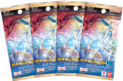 Digimon Card Game - 4 Packs of Chivalrous XIII [EX-13]