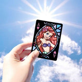 Disney - Disney Characters Stained Glass Playing Cards