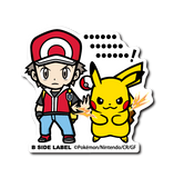 Red & Pikachu BSide Sticker 