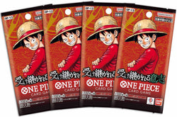 One Piece Card Game - 4 Packs of Inherited Will OP-13
