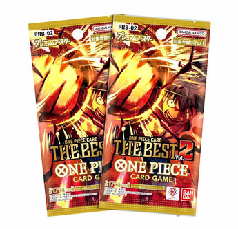 One Piece Card Game - 2 Packs of The Best Vol. 2 Premium Booster PRB-02