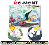 Rement Blind Box - Pokemon Circular Diorama Collection Figures