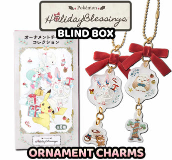 Pokemon Center Blind Box - Pokemon Holiday Blessings Ornament Charm