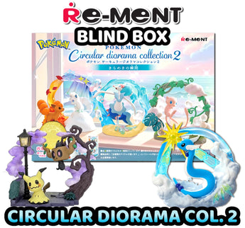 Rement Blind Box - Pokemon Circular Diorama Collection 2 Figures