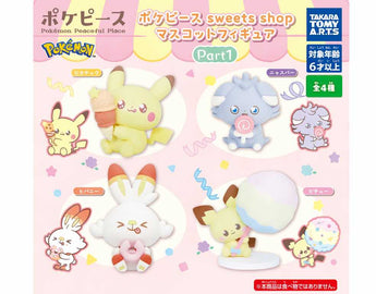 Gachapon Machine - PokePiece Sweets Shop Mascot Figure Part 1 Gachapon