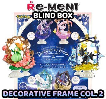 Rement Blind Box - Pokemon Decorative Frame Collection 2 Figures