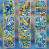 Chinese Collectable Cards - HALLOWEEN 1 Pack of Pokemon Comic Art Vol. 3