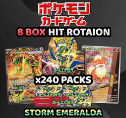 Pokemon Trading Card Game - 8 BOX BREAK Storm Emeralda Hit Rotation Break (240 Packs) #1