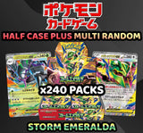 Pokemon Trading Card Game - HALF CASE PLUS Storm Emeralda Multi Random Type Break (240 Packs) #1