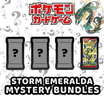 Pokemon Trading Card Game - 4 Pack Storm Emeralda Mystery Bundles Set 4