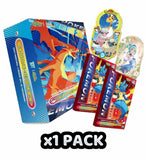 Chinese Collectable Cards - 1 Pack of Pokemon Mega Crystal Slab