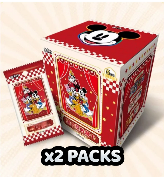 x2PacksCardFunDisneyMickeyMous