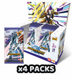 Kayou Trading Cards - 4 Packs of Digimon Infinite Evolution (Chinese)
