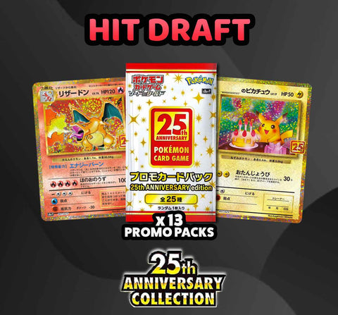 Pokemon Trading Card Game - Promo Pack Hit Draft Break #1 - Every spot chooses a card!