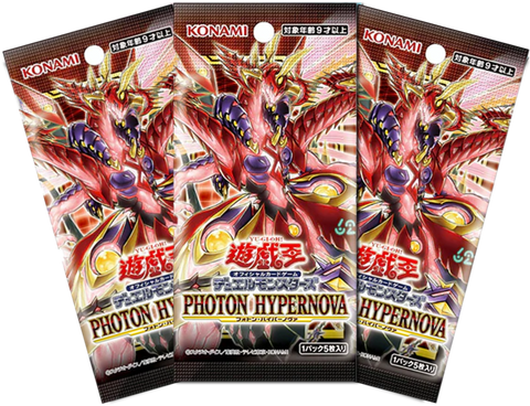 Yu Gi Oh - 3 Packs of Photon Hypernova