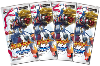 Digimon Card Game - 4 Packs of Cross Encounter [BT-10]
