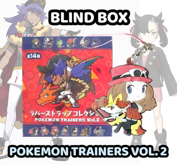 Pokemon Blind Box - Pokemon Trainer's Volume 2, Rubber Strap Charm