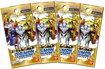 Digimon Card Game - 4 Packs of VS Royal Knights [BT-13]