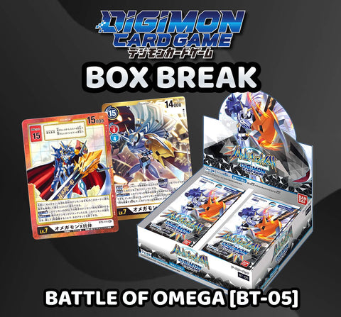 Digimon Trading Card Game - Battle of Omega [BT-05] Box Break (24 Packs) #2