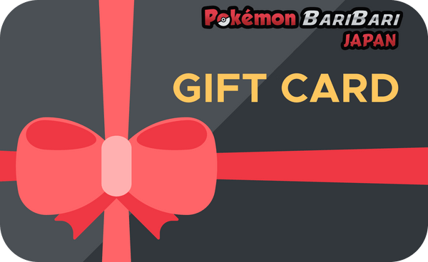 Pokemon BariBari Japan Standard Gift Card $5-$90